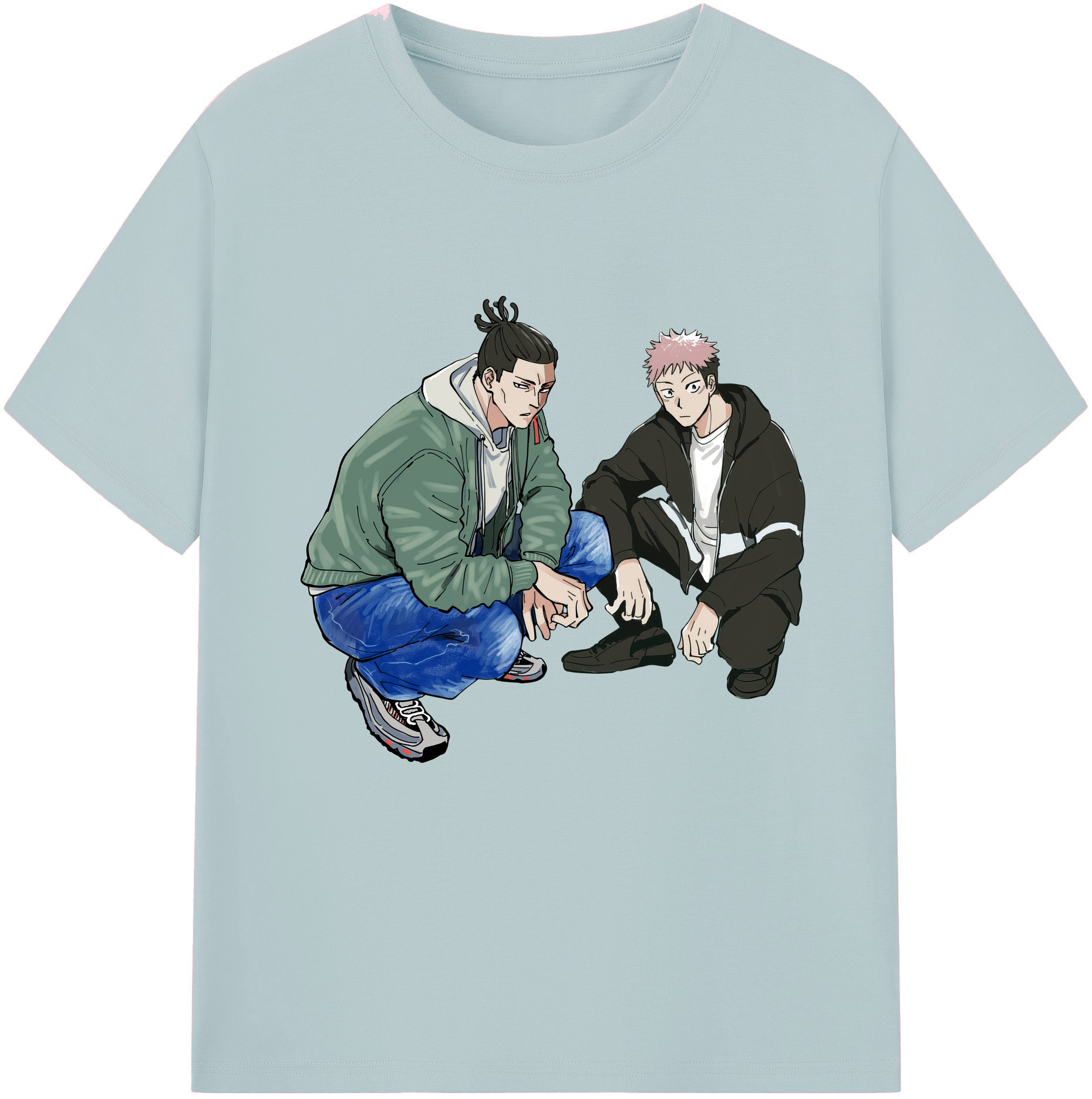 （画像用） 呪術廻戦 Jujutsu Kaisen 綿100％半袖Tシャツ（フロントプリント）